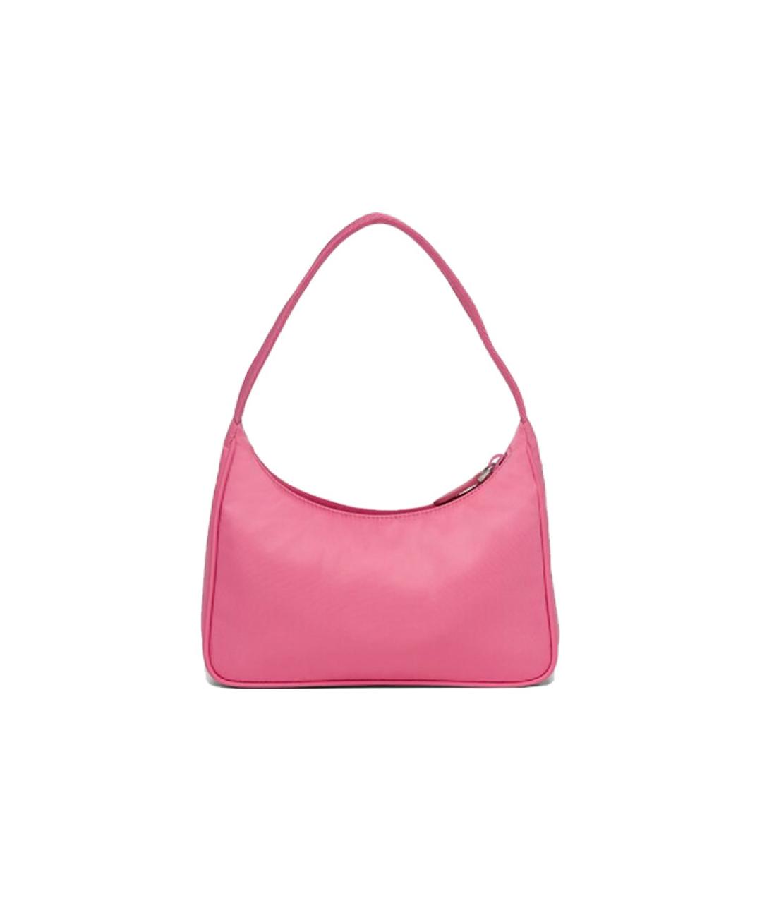 PRADA Розовая сумка через плечо, фото 5