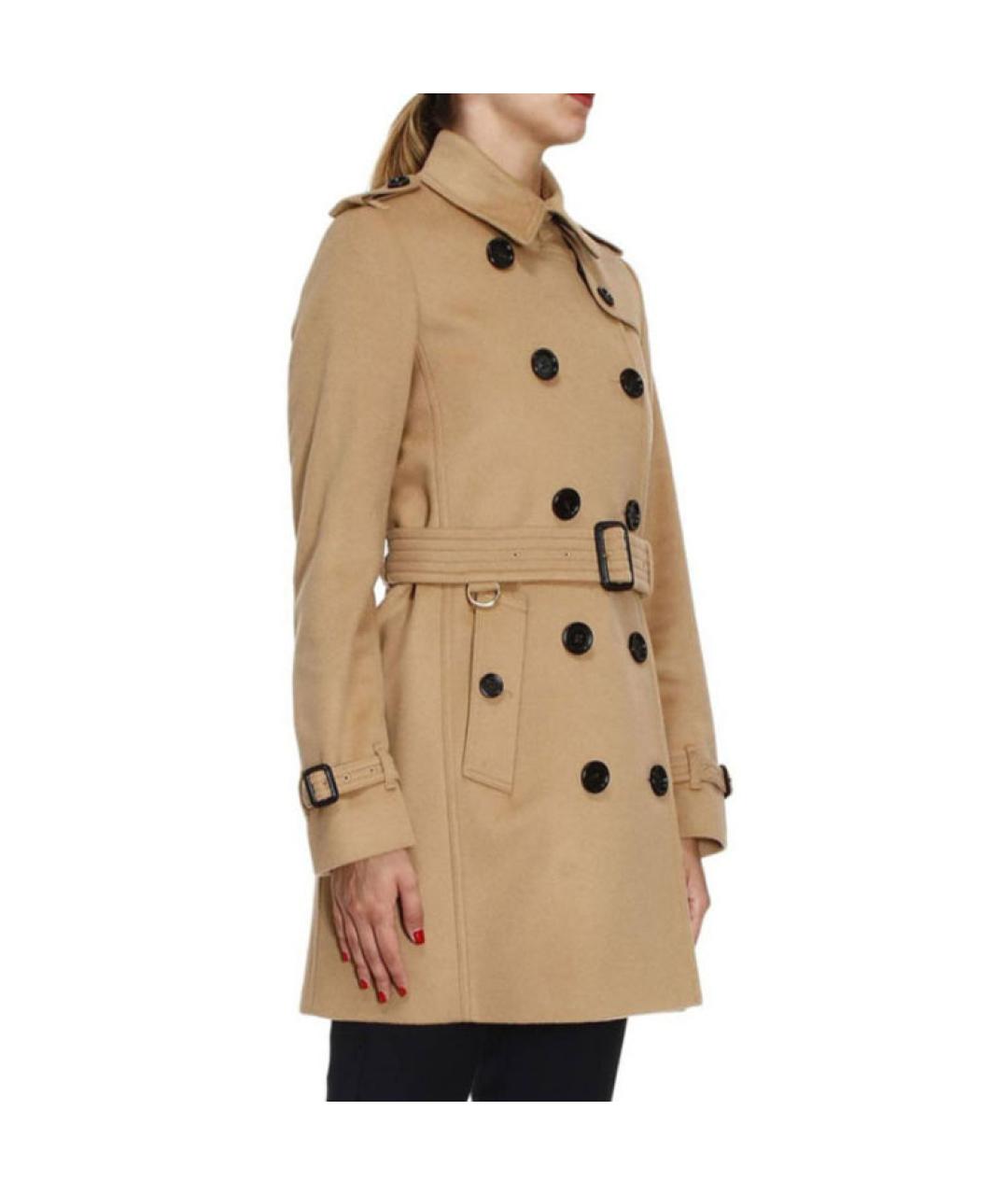 BURBERRY Бежевый жакет/пиджак, фото 4