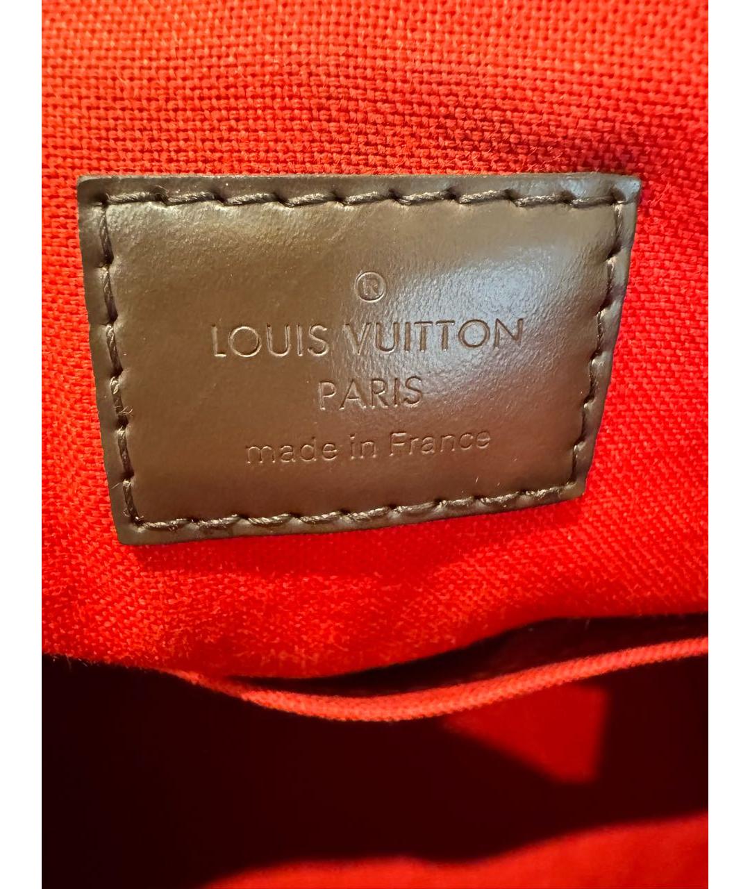 LOUIS VUITTON Коричневая сумка тоут, фото 3