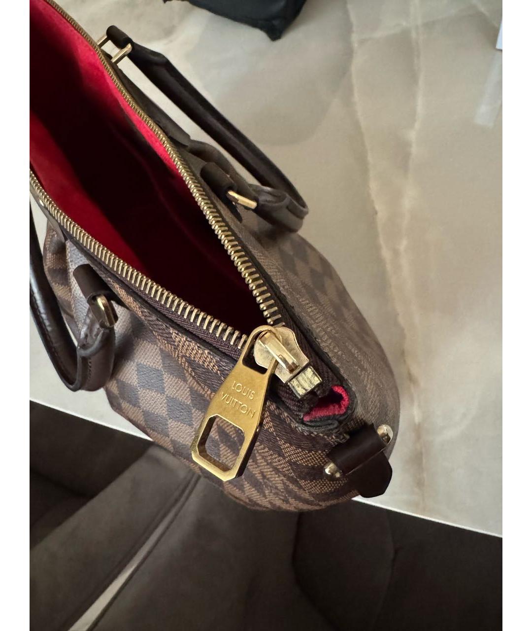 LOUIS VUITTON Коричневая сумка тоут, фото 8