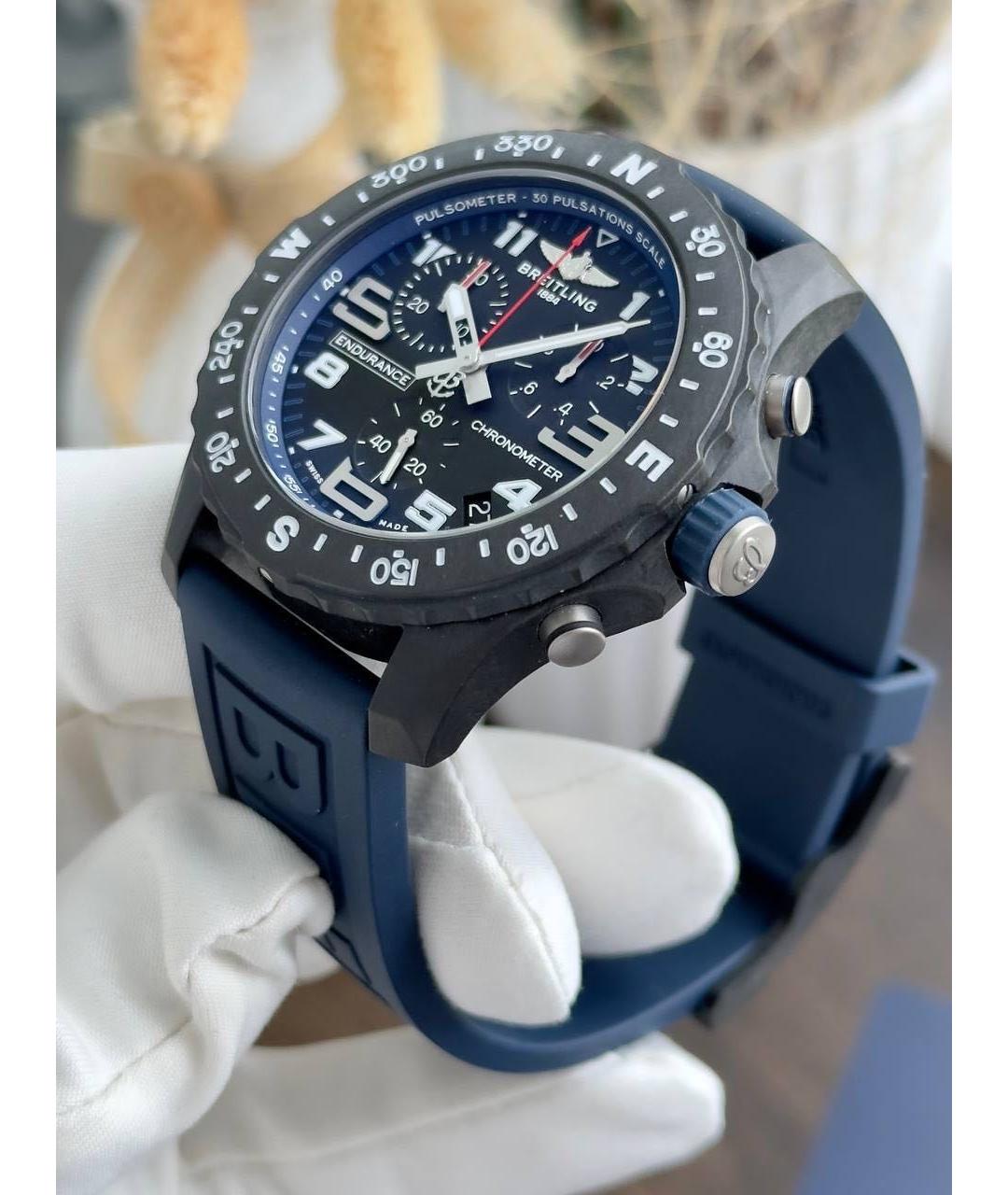 BREITLING Черные часы, фото 3