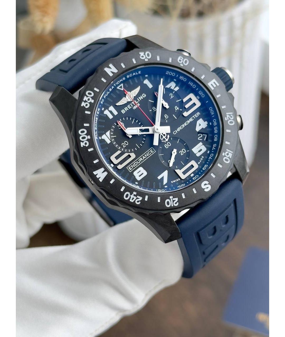 BREITLING Черные часы, фото 4