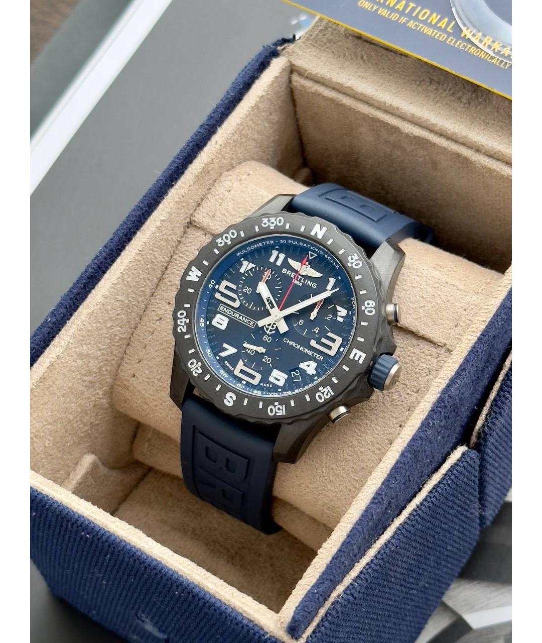 BREITLING Черные часы, фото 2