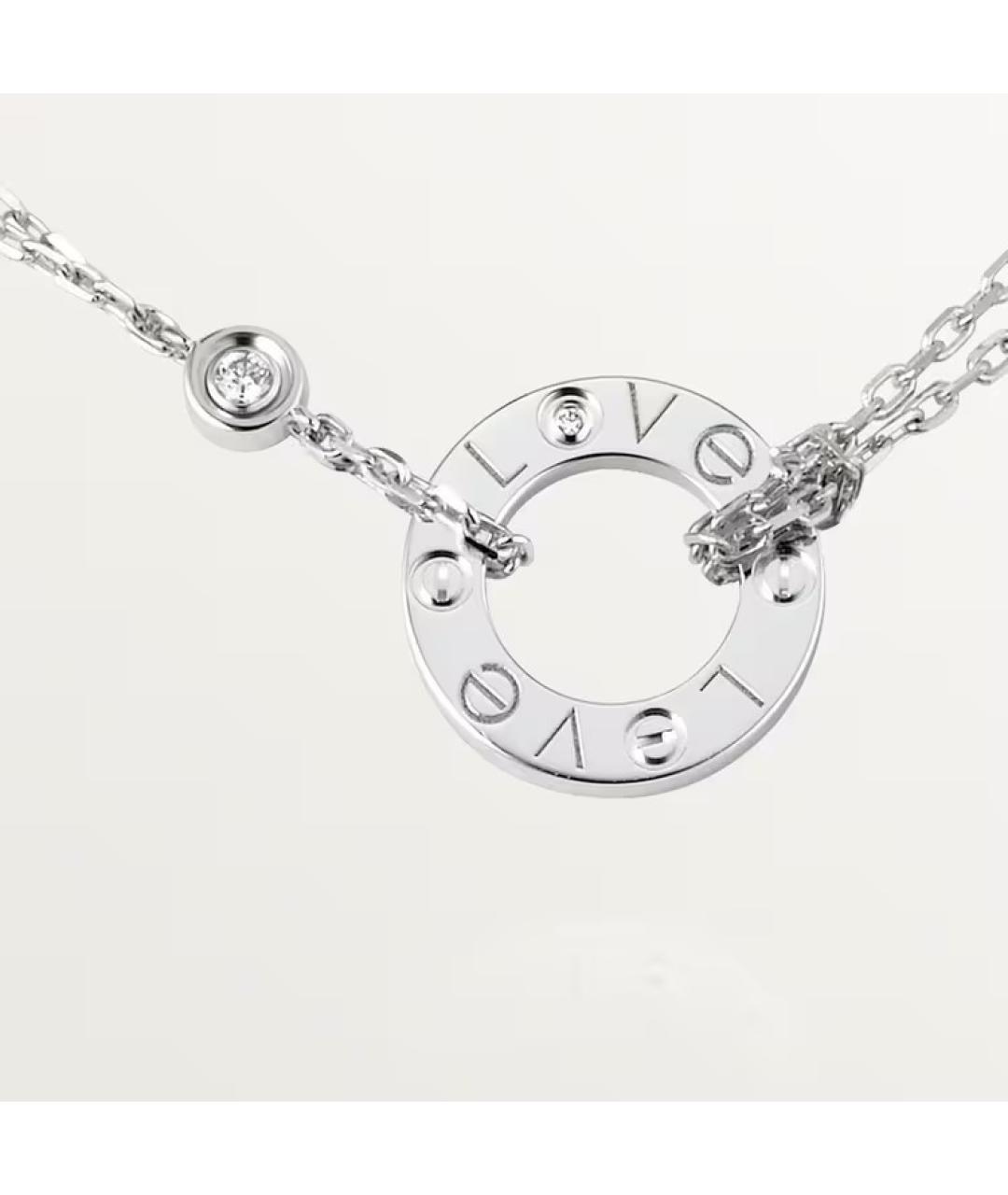 CARTIER Подвеска из белого золота, фото 3