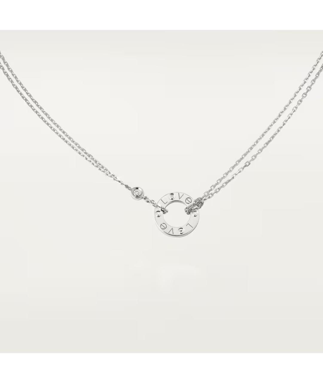 CARTIER Подвеска из белого золота, фото 7