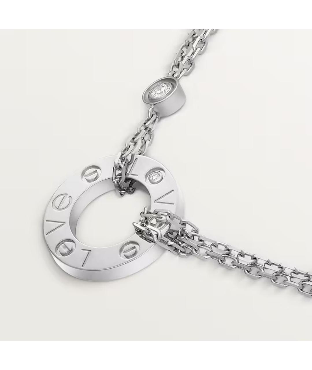 CARTIER Подвеска из белого золота, фото 4
