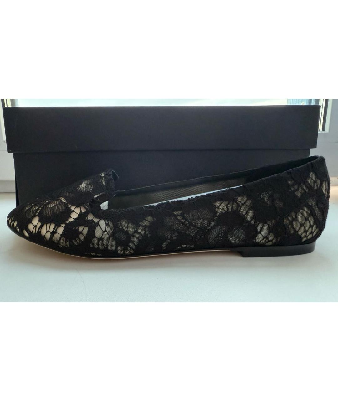 DOLCE&GABBANA Черные балетки, фото 3