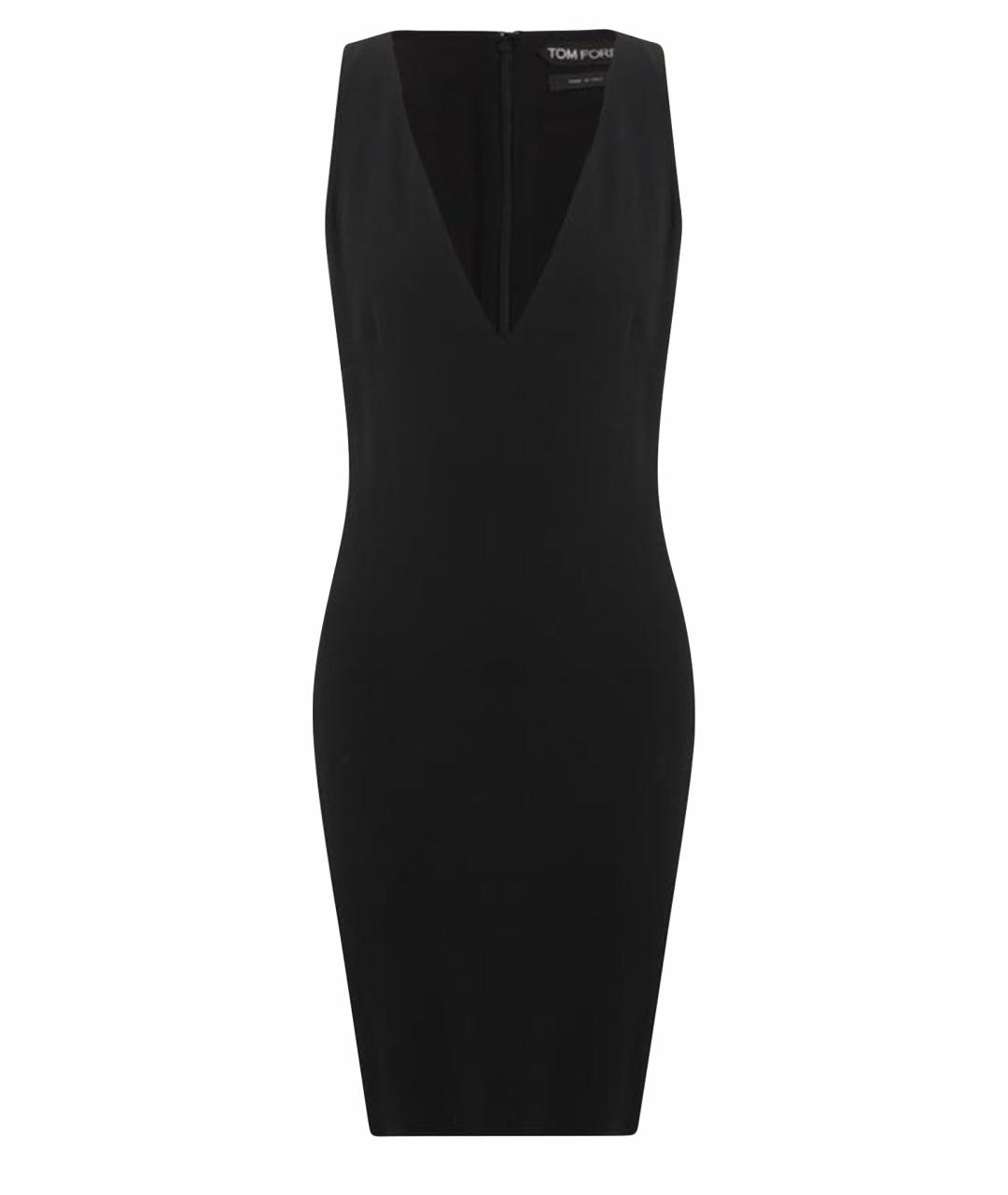 TOM FORD Черное повседневное платье, фото 1