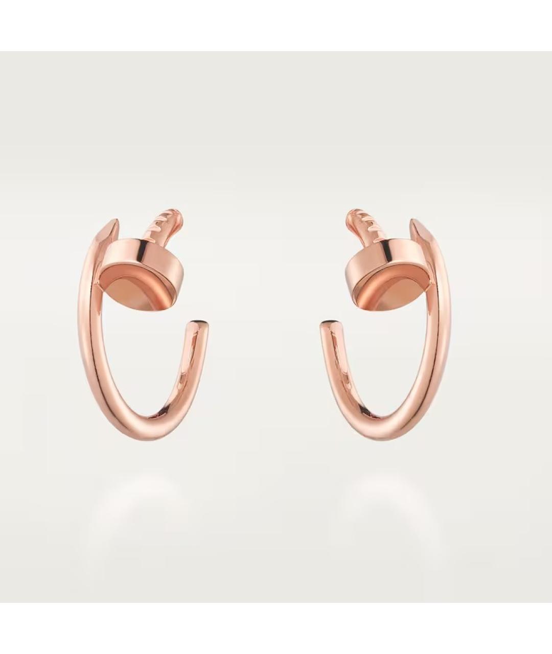 CARTIER Серьги из розового золота, фото 5