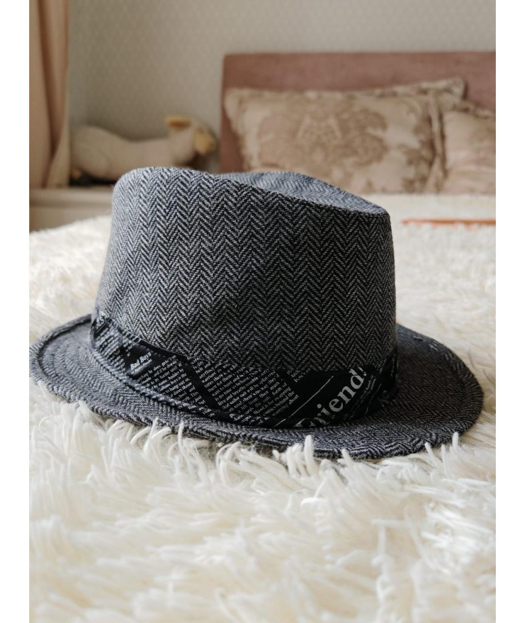 JOHN GALLIANO Серая шерстяная шляпа, фото 3