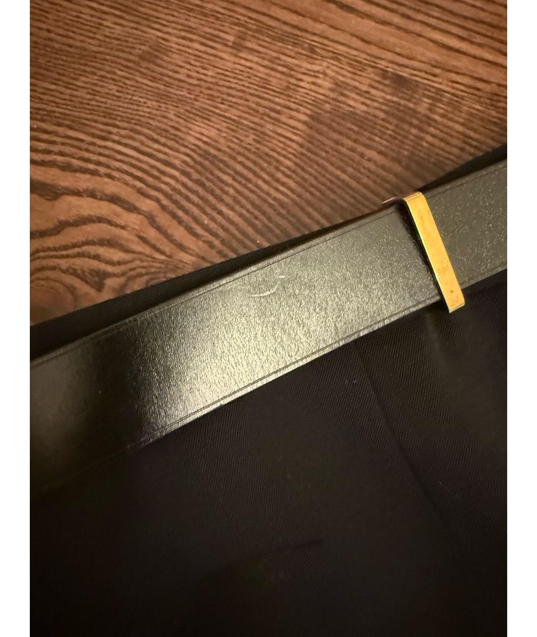 TOM FORD Черная шерстяная юбка миди, фото 4