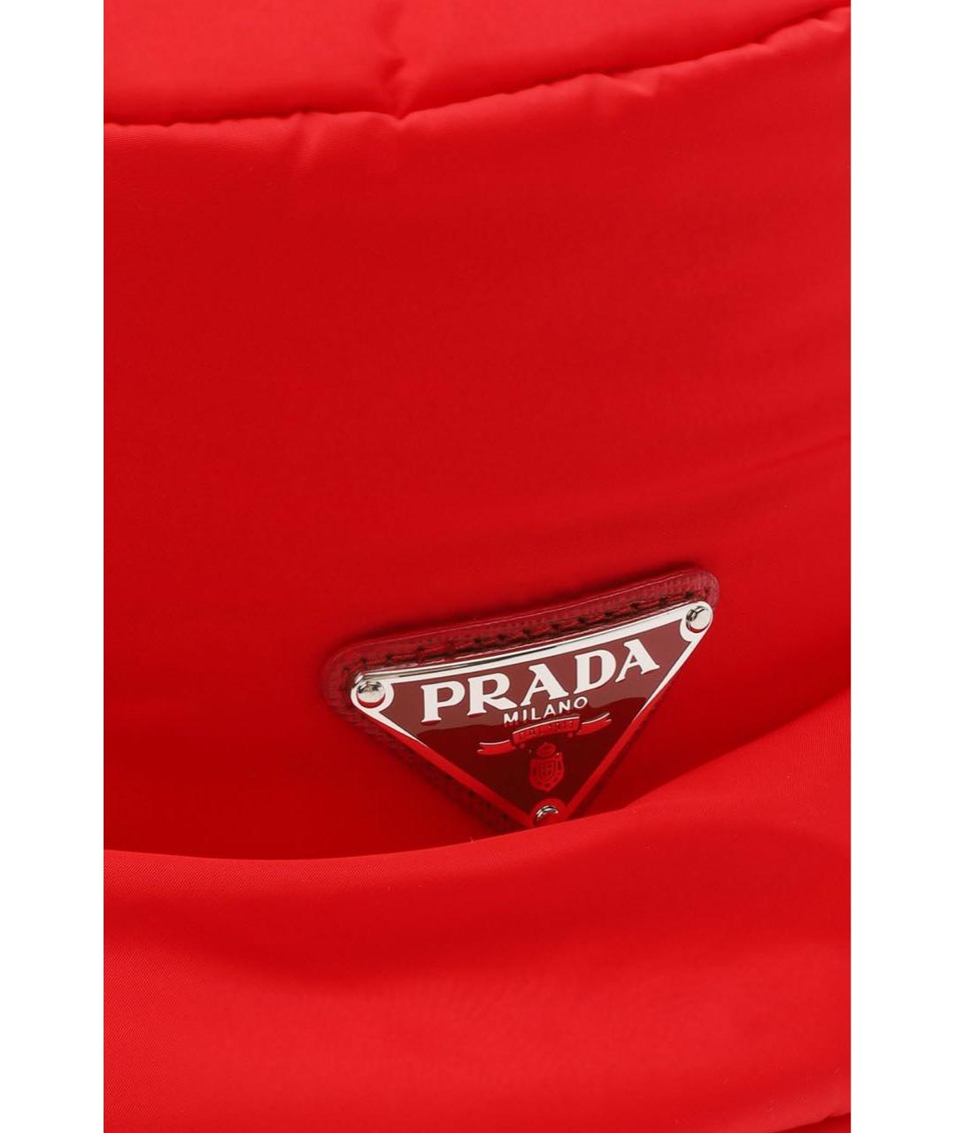 PRADA Красная панама, фото 3