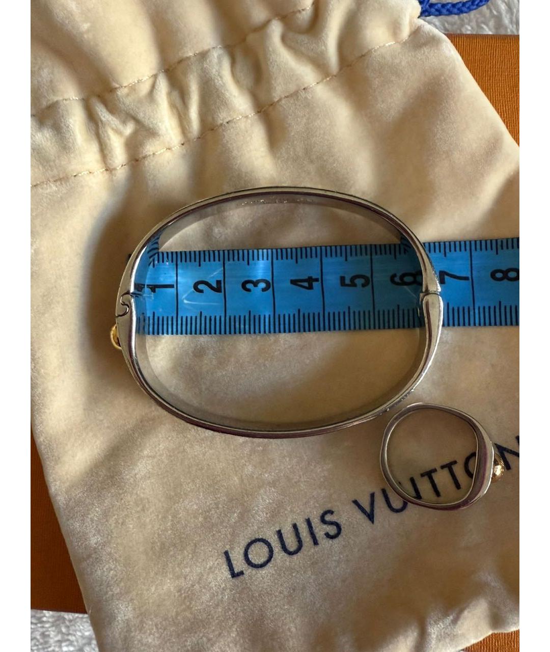 LOUIS VUITTON Серебрянный комплект, фото 7