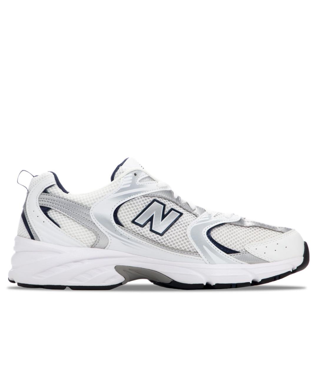 NEW BALANCE Белые текстильные низкие кроссовки / кеды, фото 1