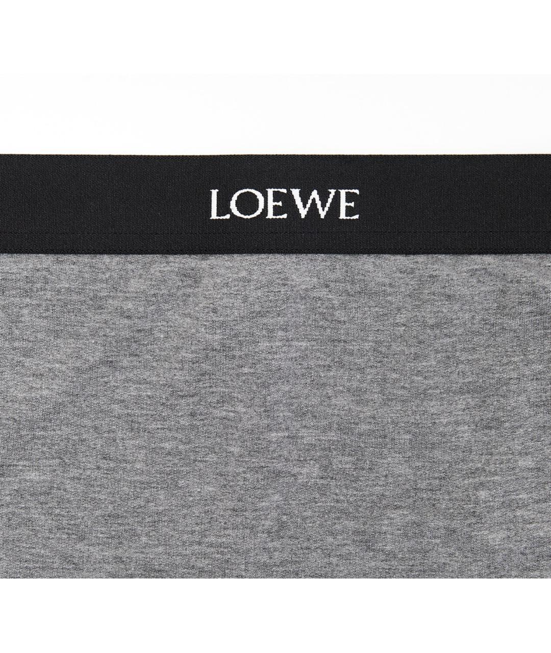 LOEWE Серый вискозный костюм с юбками, фото 3