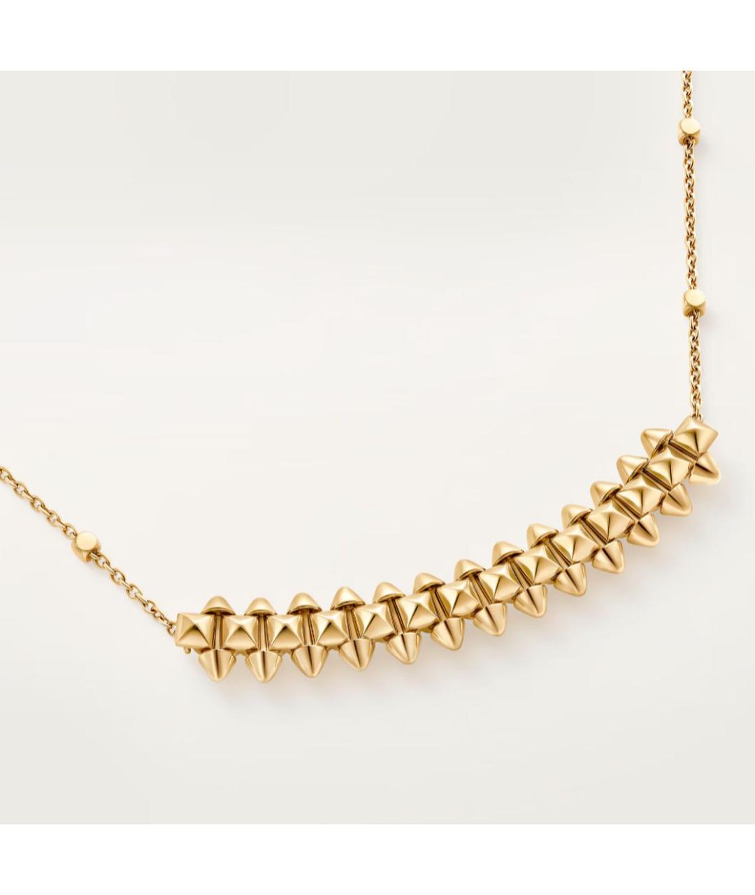 CARTIER Желтое колье из желтого золота, фото 2