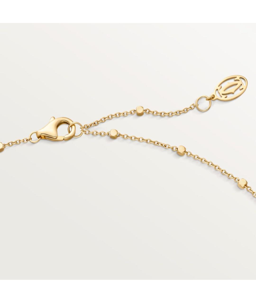 CARTIER Желтое колье из желтого золота, фото 5