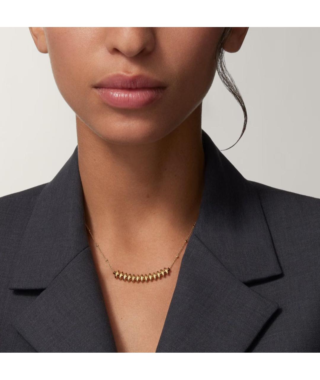 CARTIER Желтое колье из желтого золота, фото 4