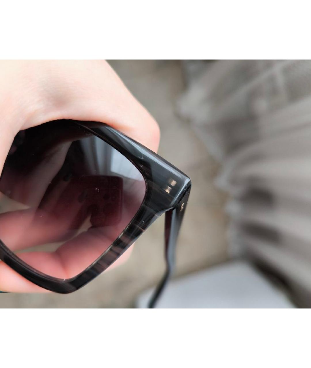 DITA Коричневые пластиковые солнцезащитные очки, фото 6