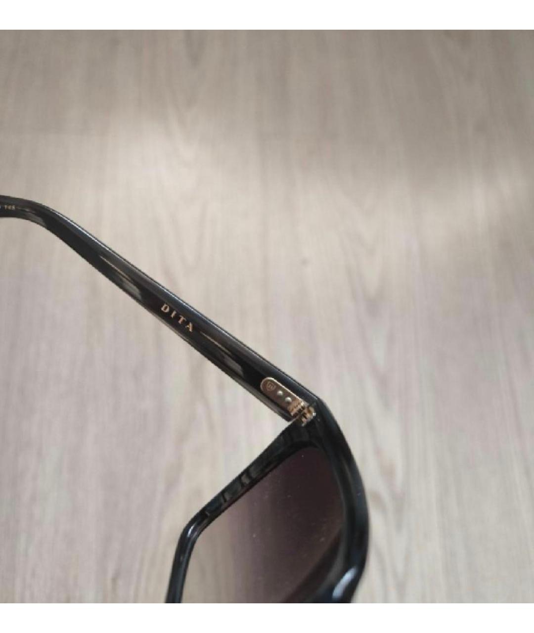 DITA Коричневые пластиковые солнцезащитные очки, фото 7