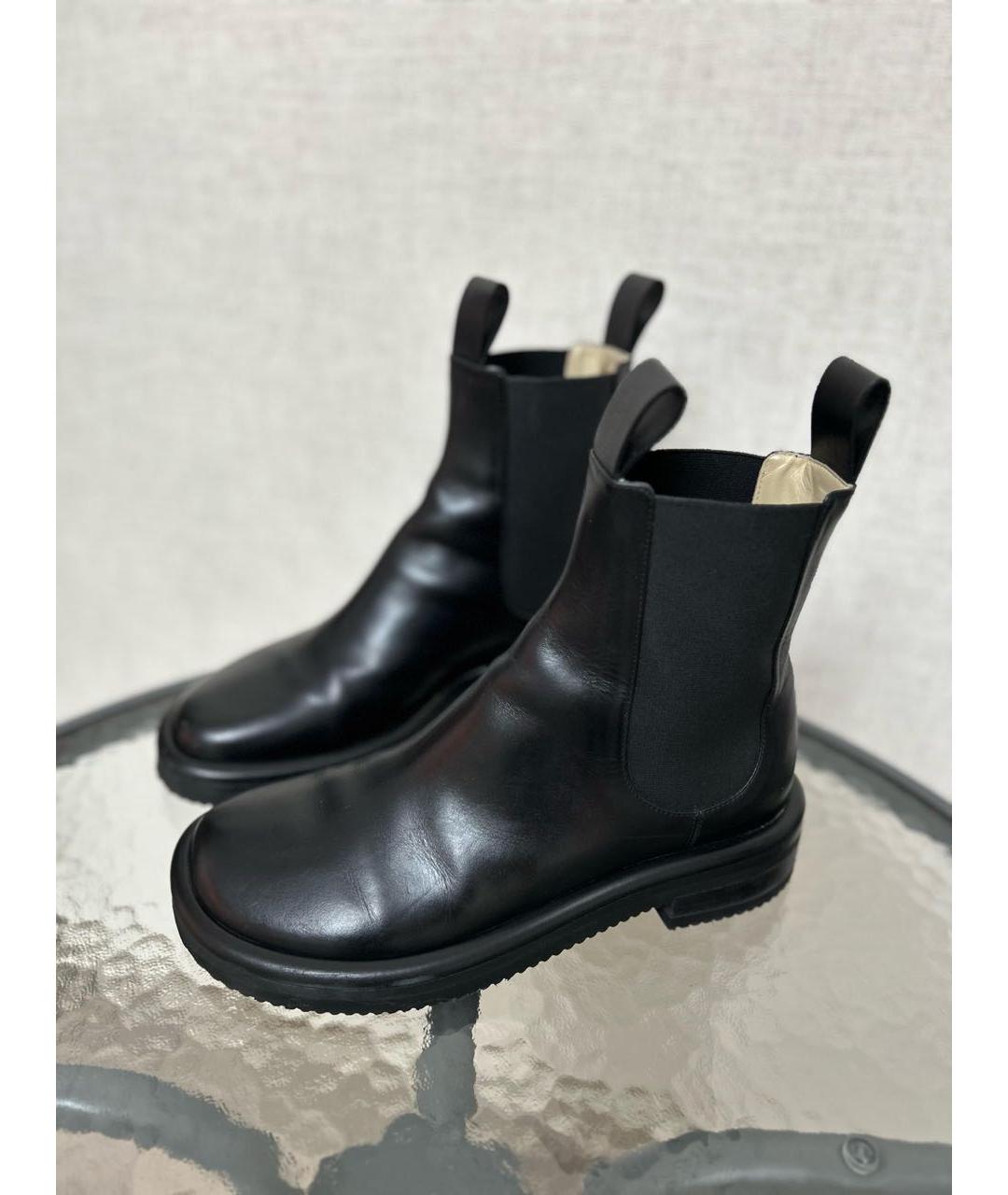 PROENZA SCHOULER Черные кожаные ботинки, фото 9