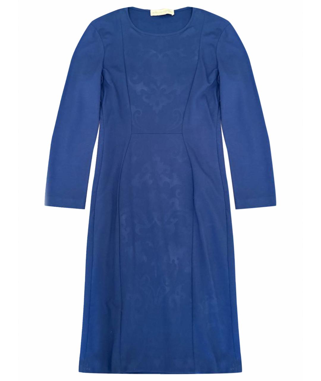 STELLA MCCARTNEY Синее вискозное повседневное платье, фото 1