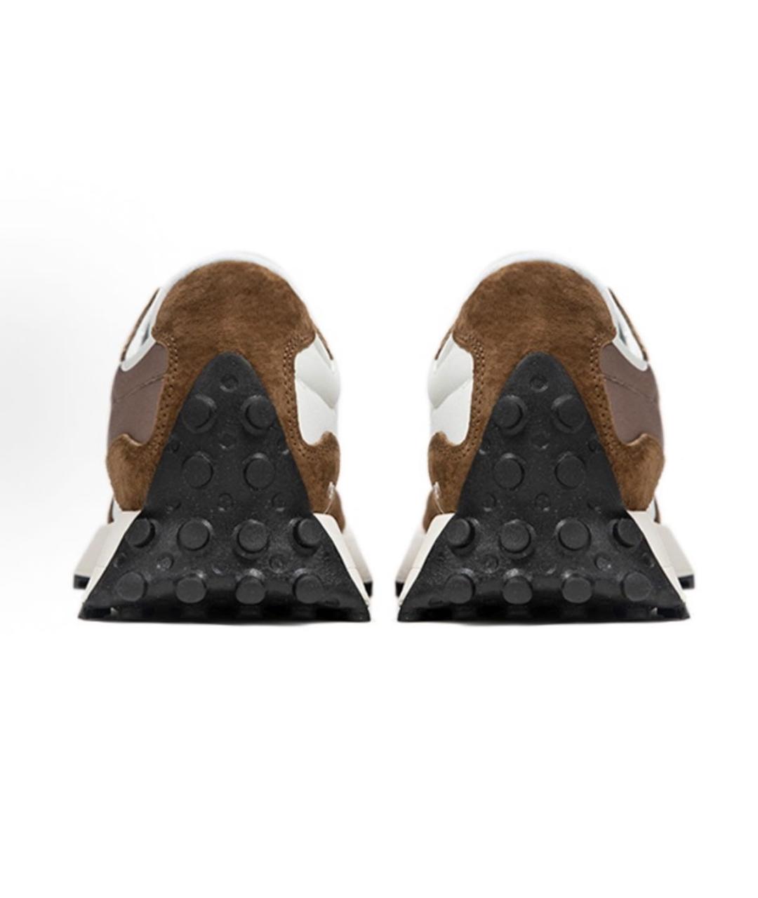 NEW BALANCE Коричневые замшевые кроссовки, фото 4