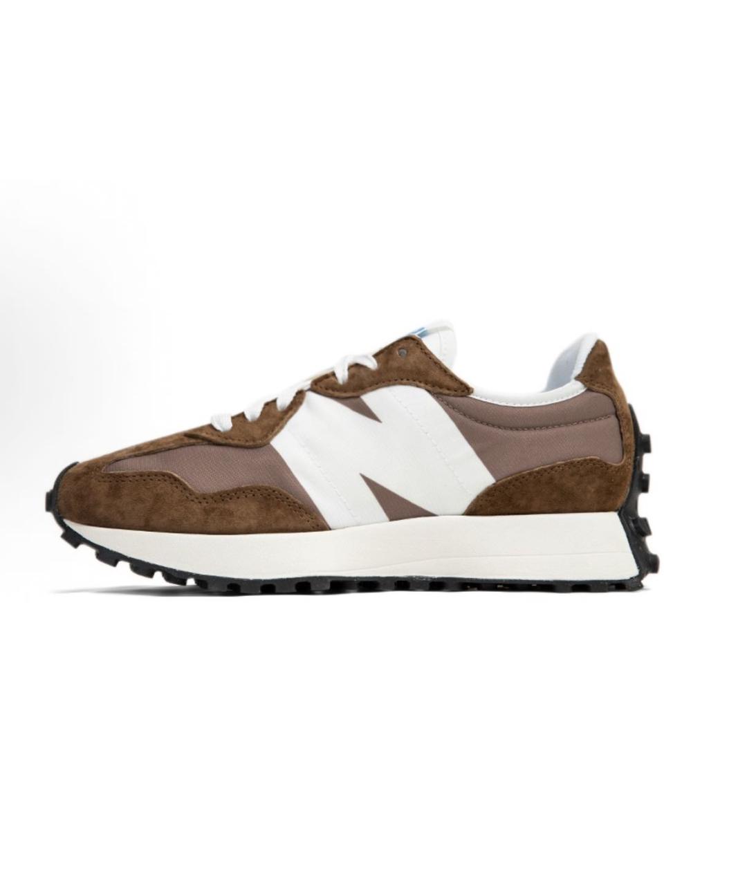 NEW BALANCE Коричневые замшевые кроссовки, фото 8