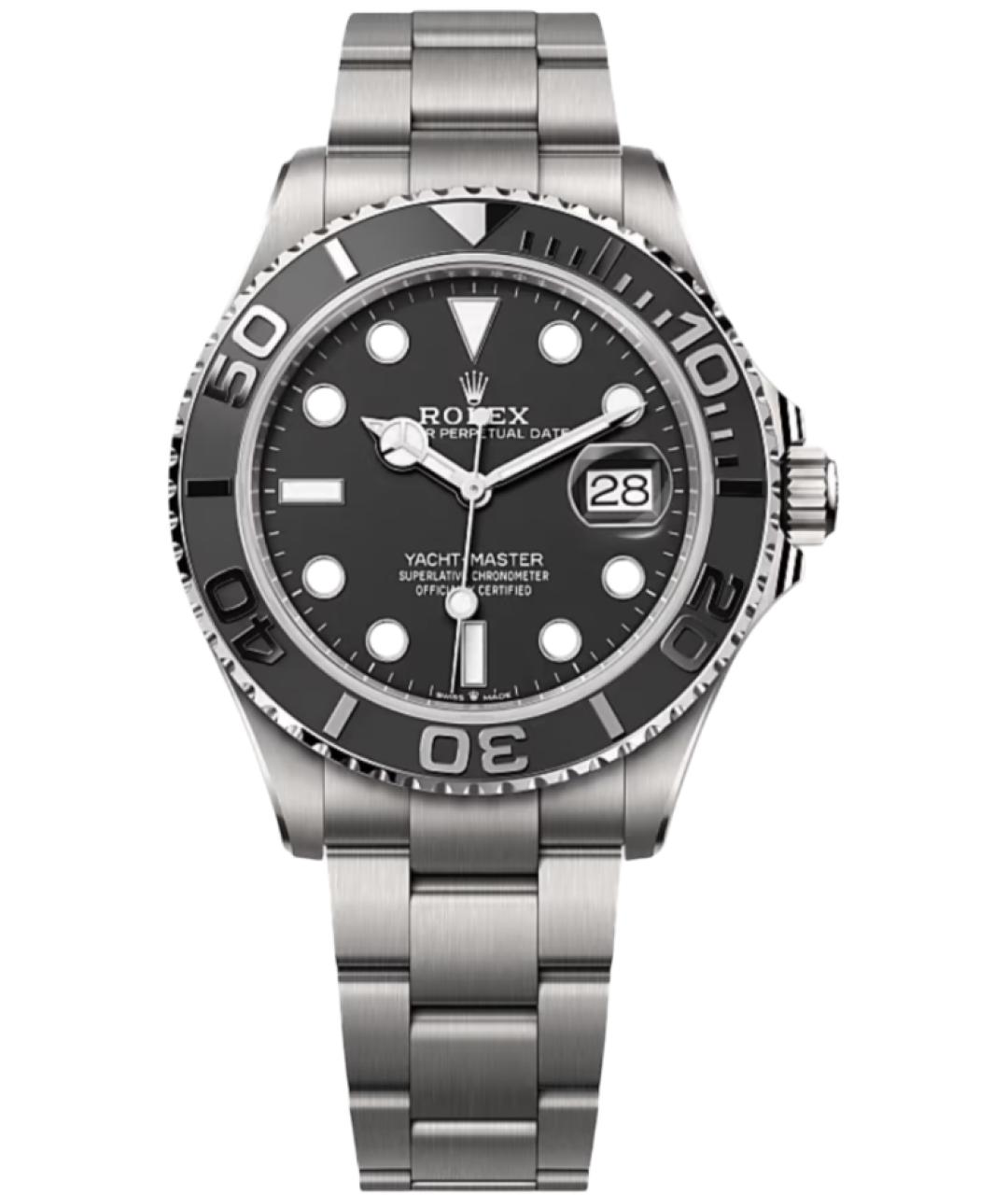 ROLEX Черные часы, фото 1