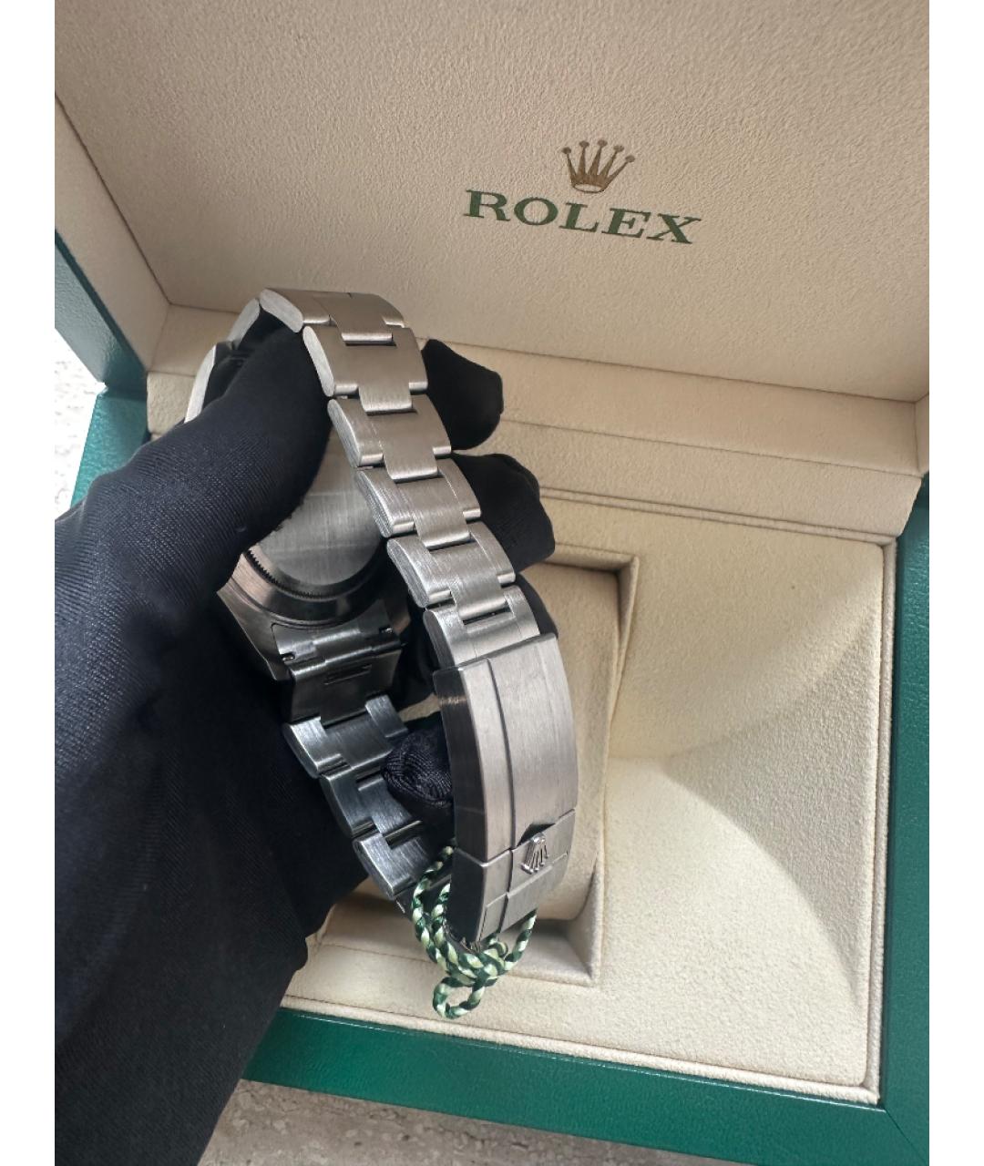 ROLEX Черные часы, фото 4