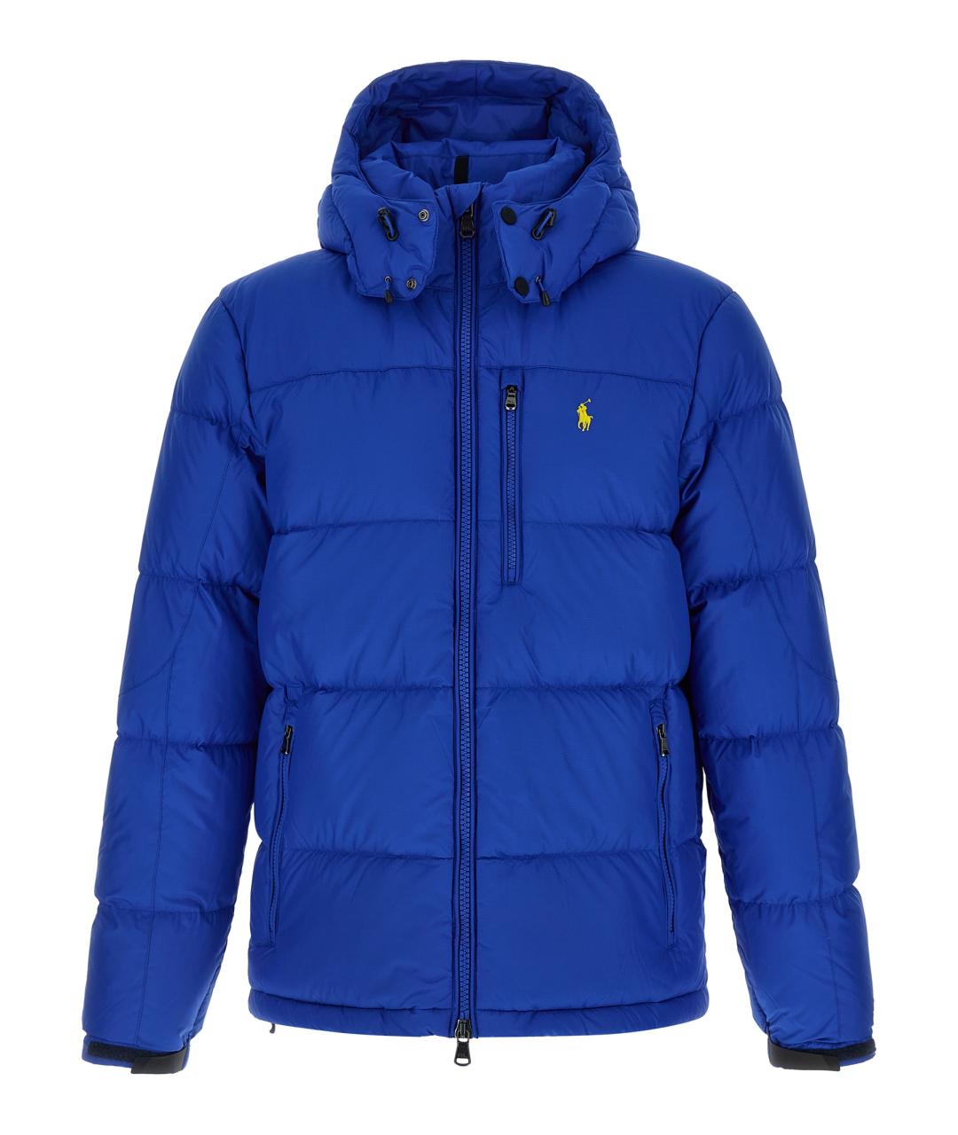 POLO RALPH LAUREN Синий полиэстеровый пуховик, фото 1