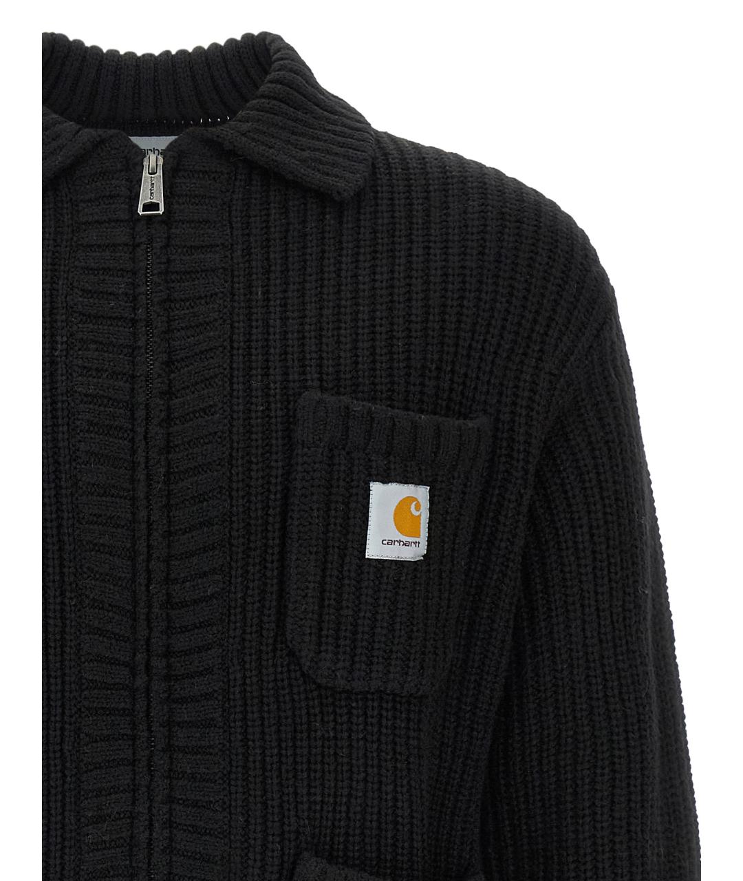 CARHARTT WIP Черный шерстяной джемпер / свитер, фото 3