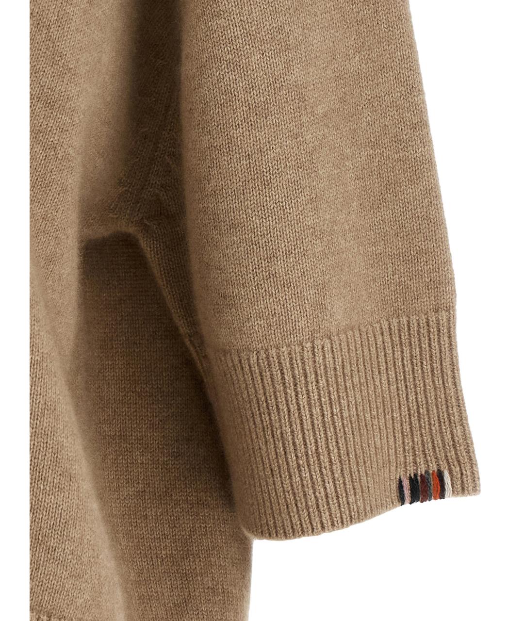 EXTREME CASHMERE Бежевый кашемировый джемпер / свитер, фото 3