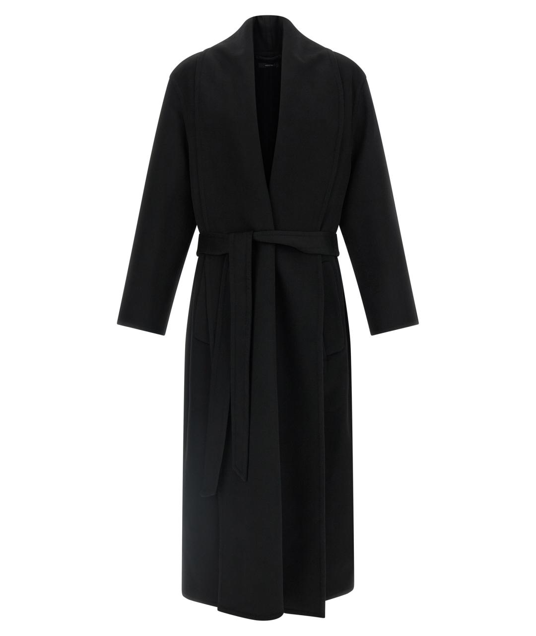 TOM FORD Черное шерстяное пальто, фото 1