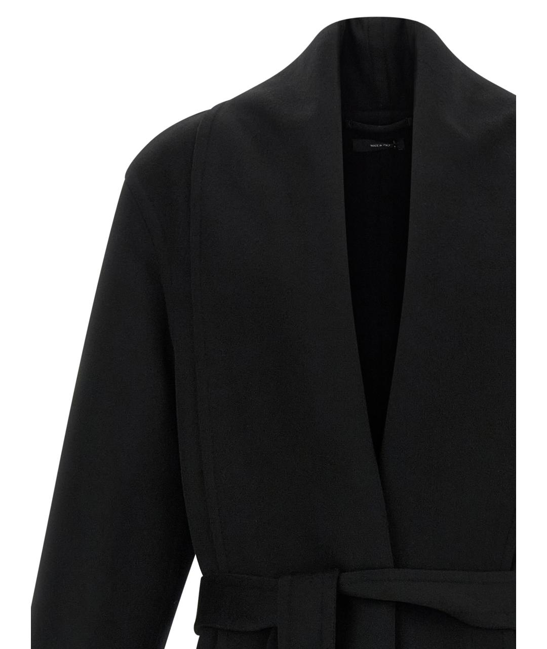 TOM FORD Черное шерстяное пальто, фото 3