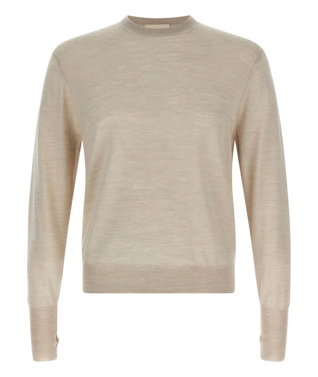 MA'RY'YA Бежевый шерстяной джемпер / свитер, фото 1