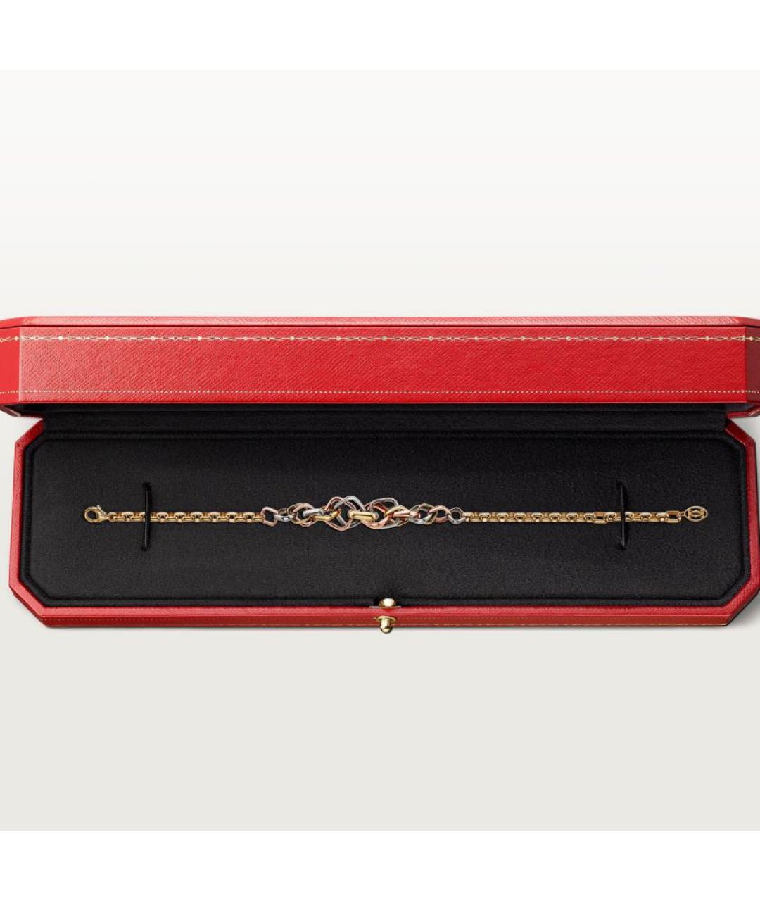 CARTIER Мульти браслет из желтого золота, фото 5