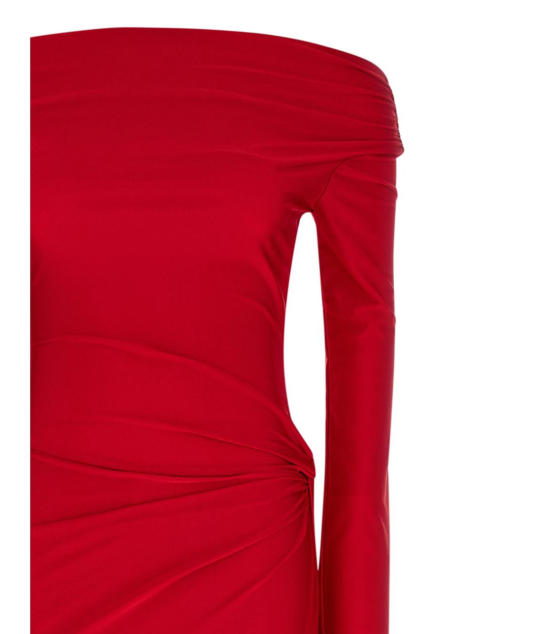 THE ANDAMANE Красный полиамидовый комбинезон, фото 3