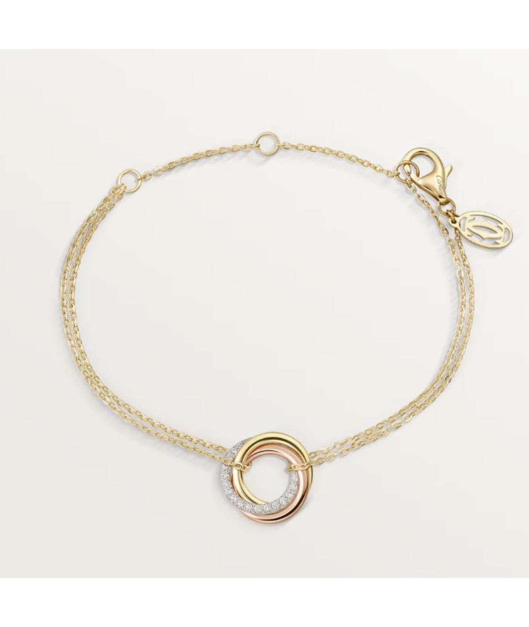 CARTIER Мульти браслет из желтого золота, фото 7