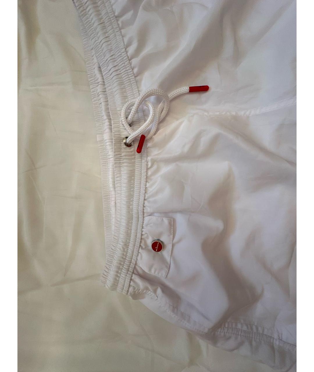 KITON Белые шорты, фото 5