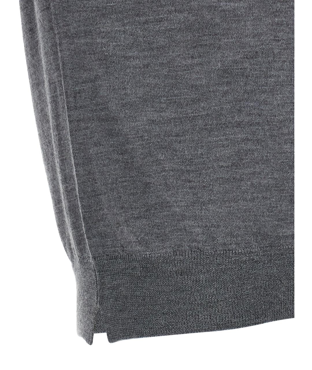 MA'RY'YA Антрацитовый джемпер / свитер, фото 4