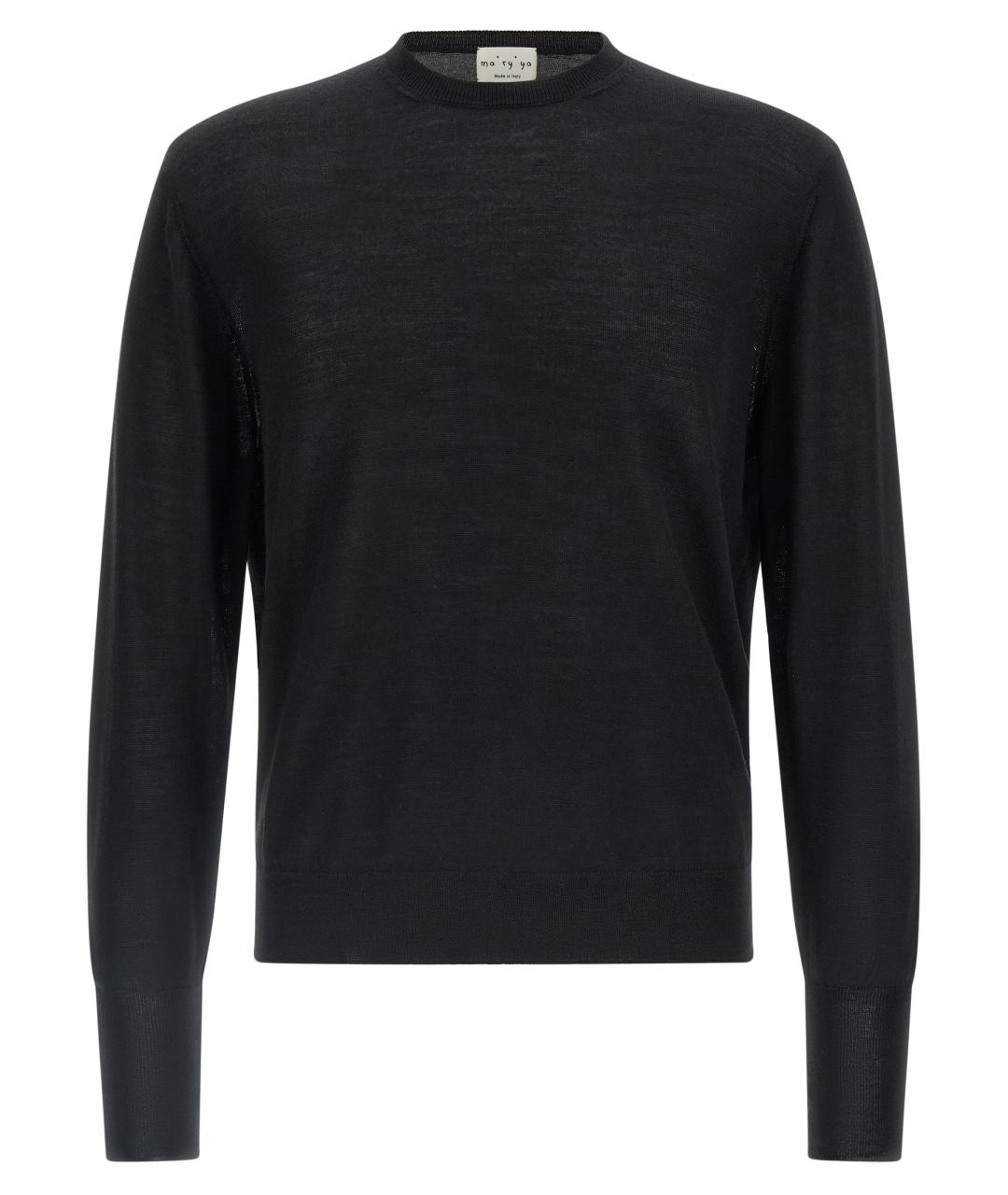 MA'RY'YA Черный джемпер / свитер, фото 1