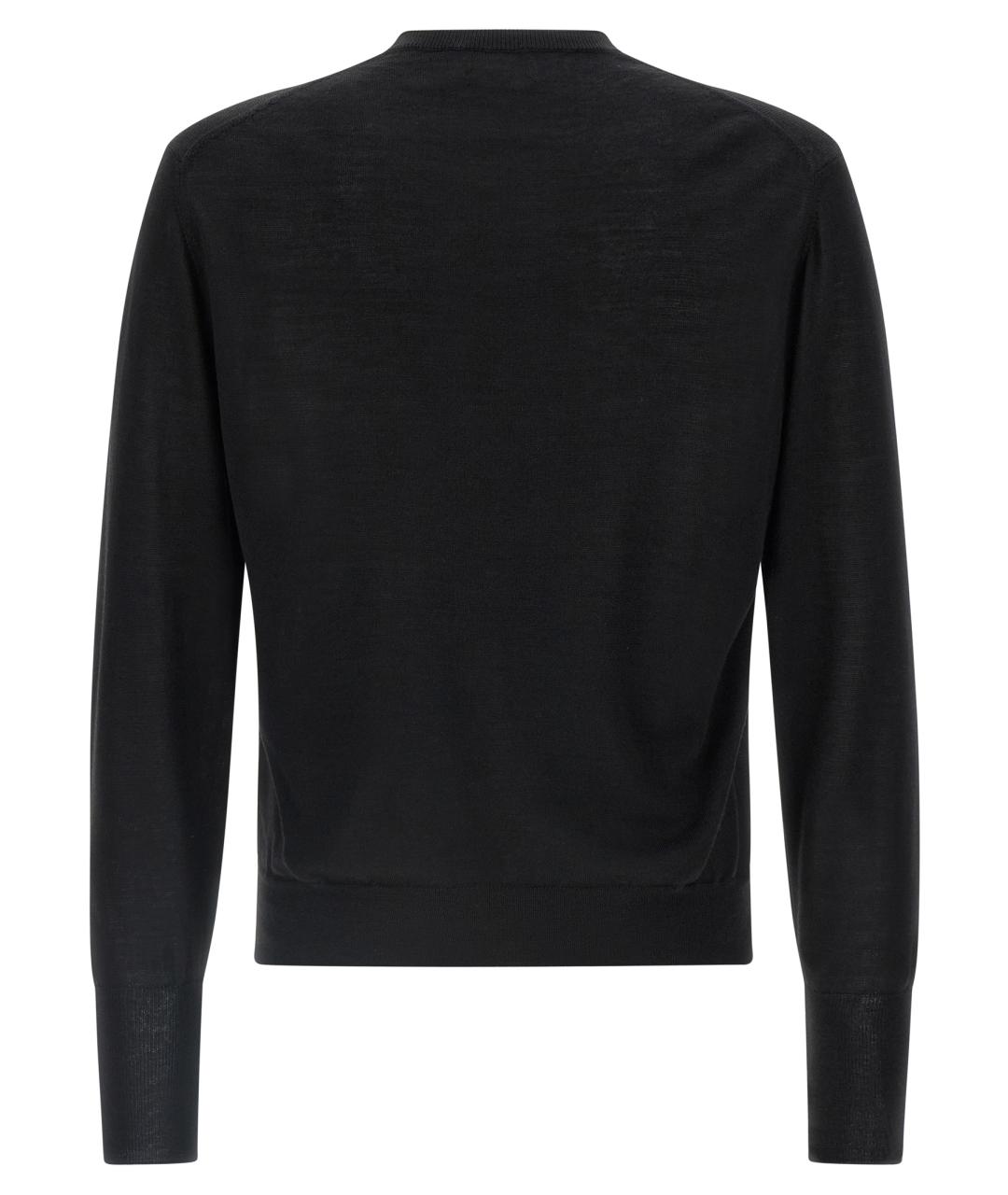 MA'RY'YA Черный джемпер / свитер, фото 2