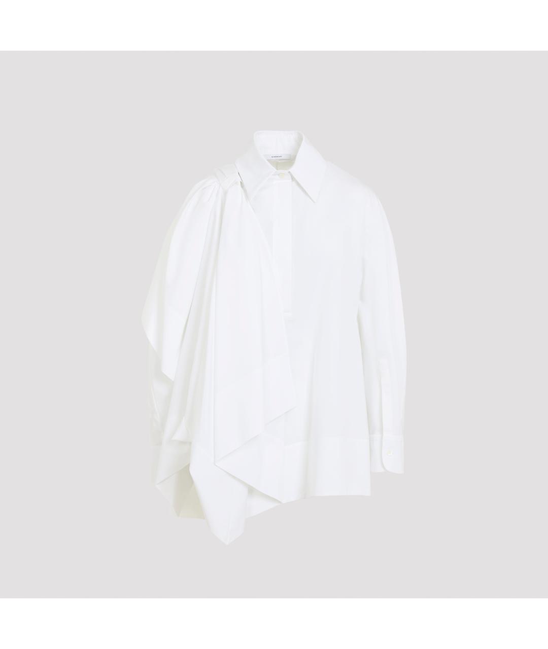 GIVENCHY Белая хлопковая рубашка, фото 4