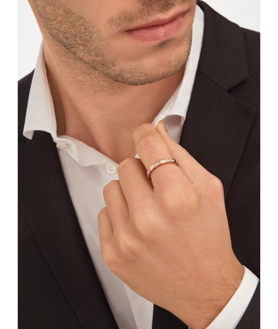 BVLGARI Золотое кольцо из розового золота, фото 2