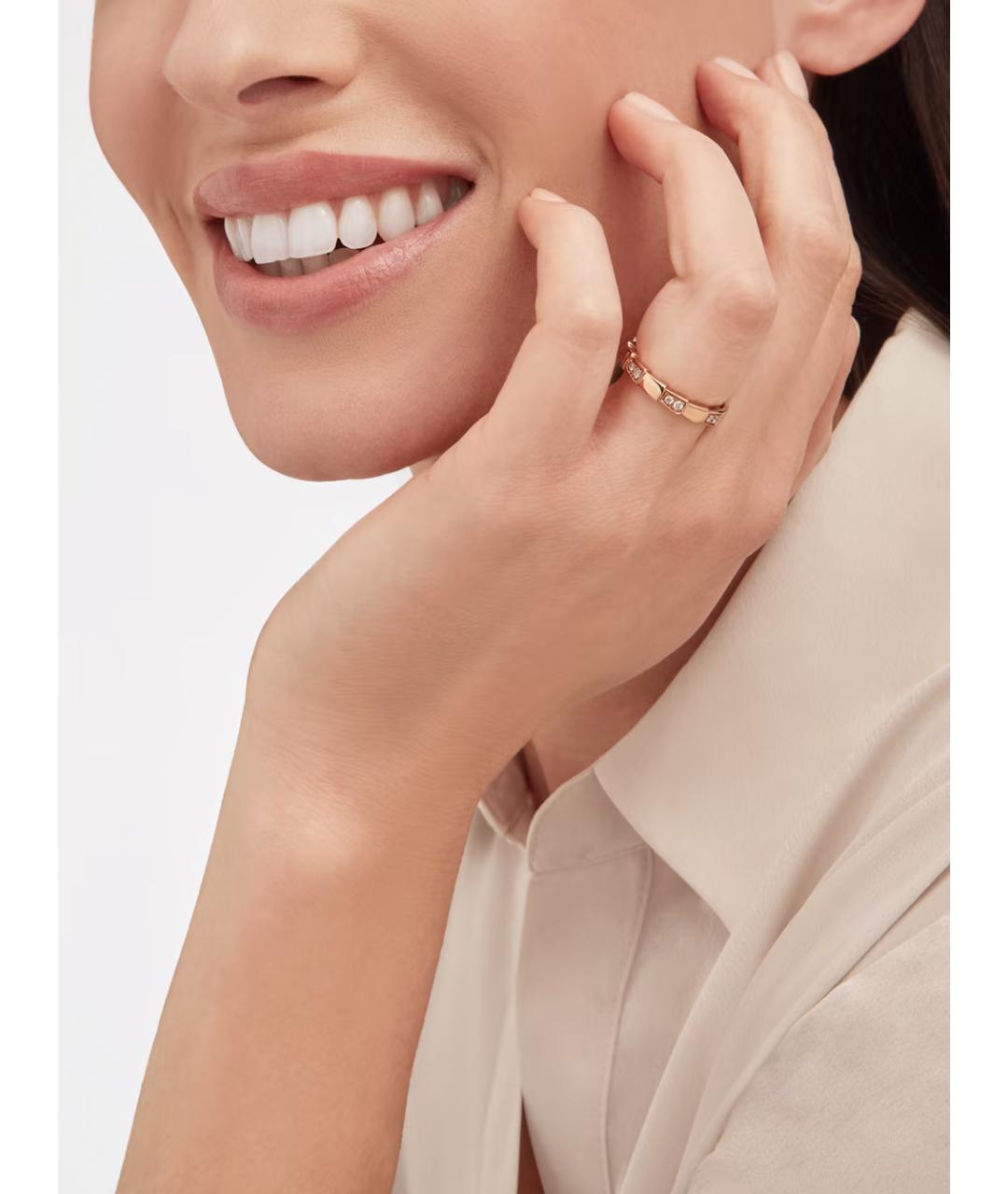 BVLGARI Золотое кольцо из розового золота, фото 3