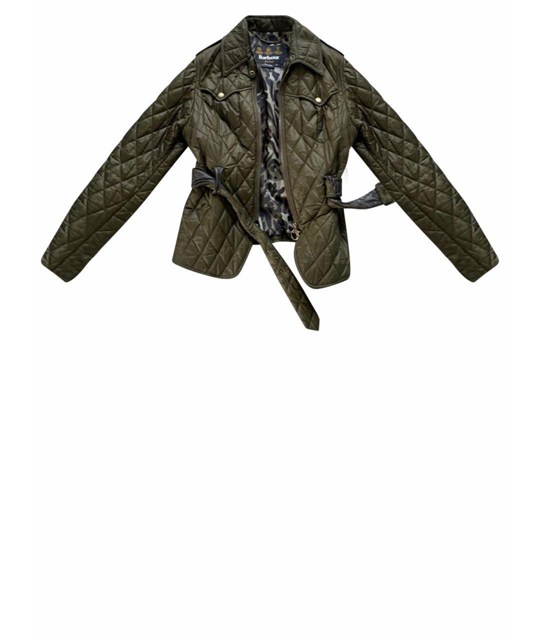 BARBOUR Зеленая куртка, фото 1