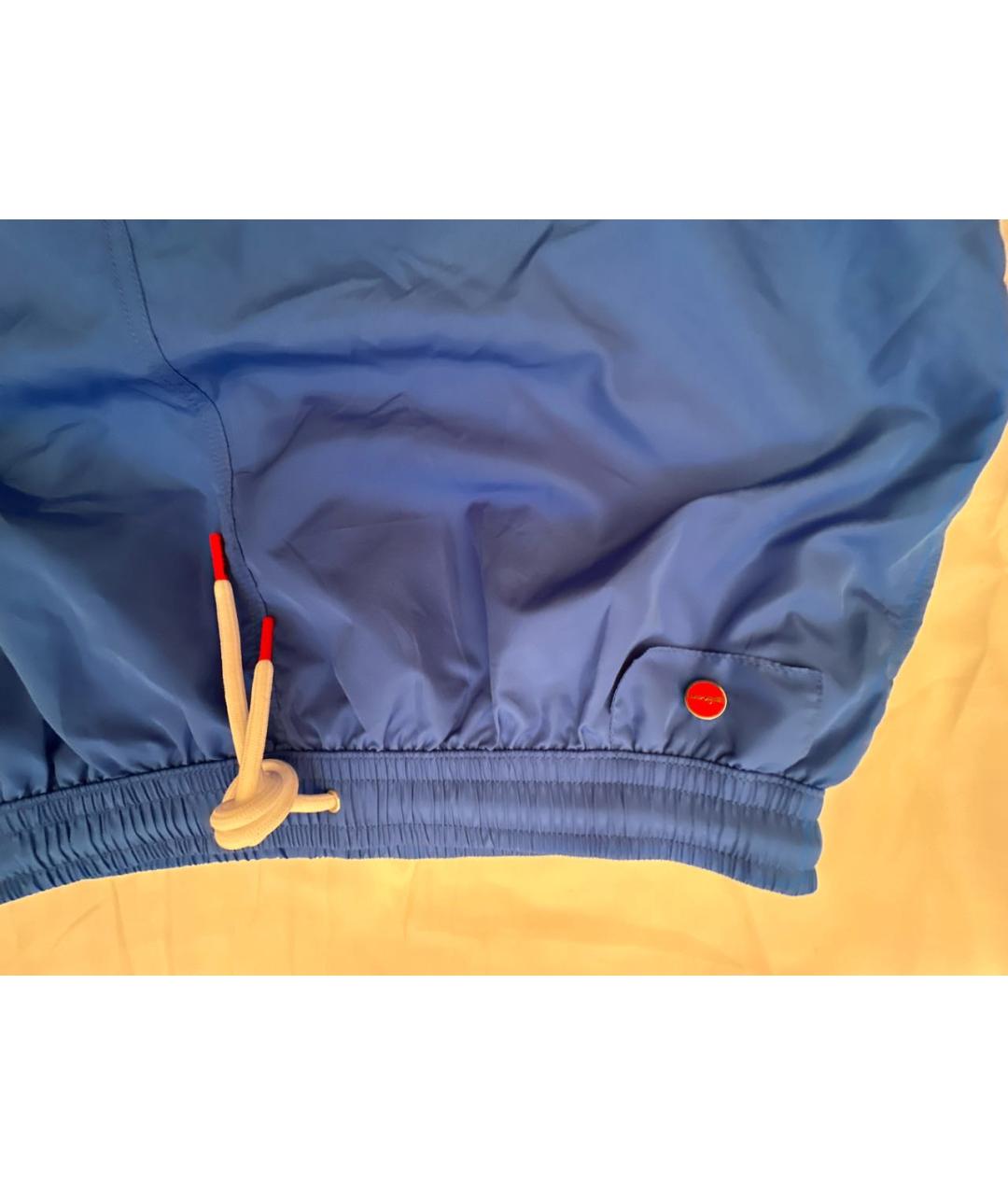 KITON Синие шорты, фото 4