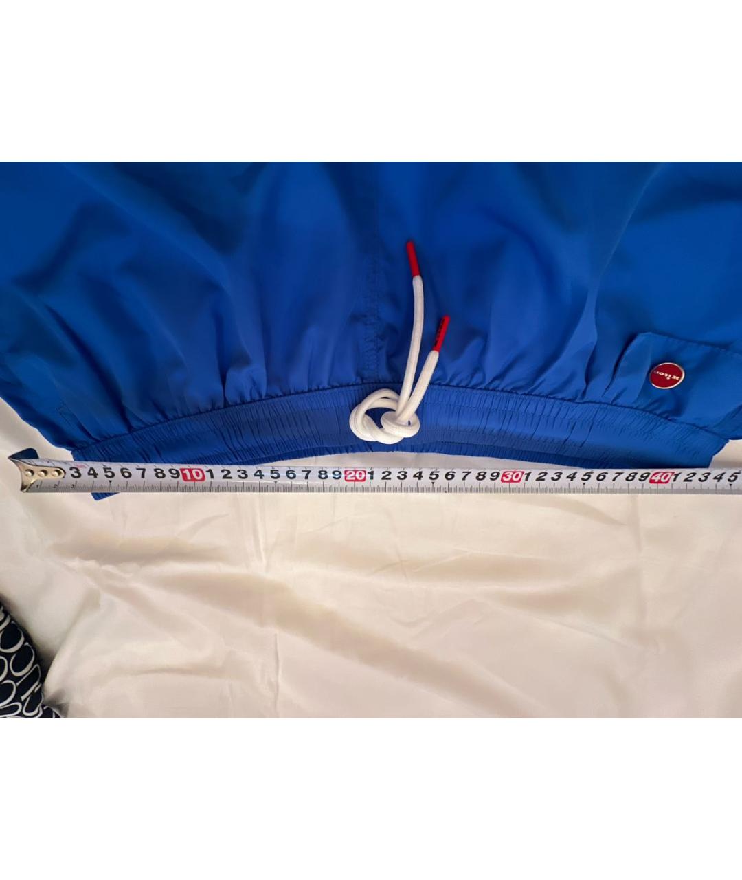 KITON Синие шорты, фото 6