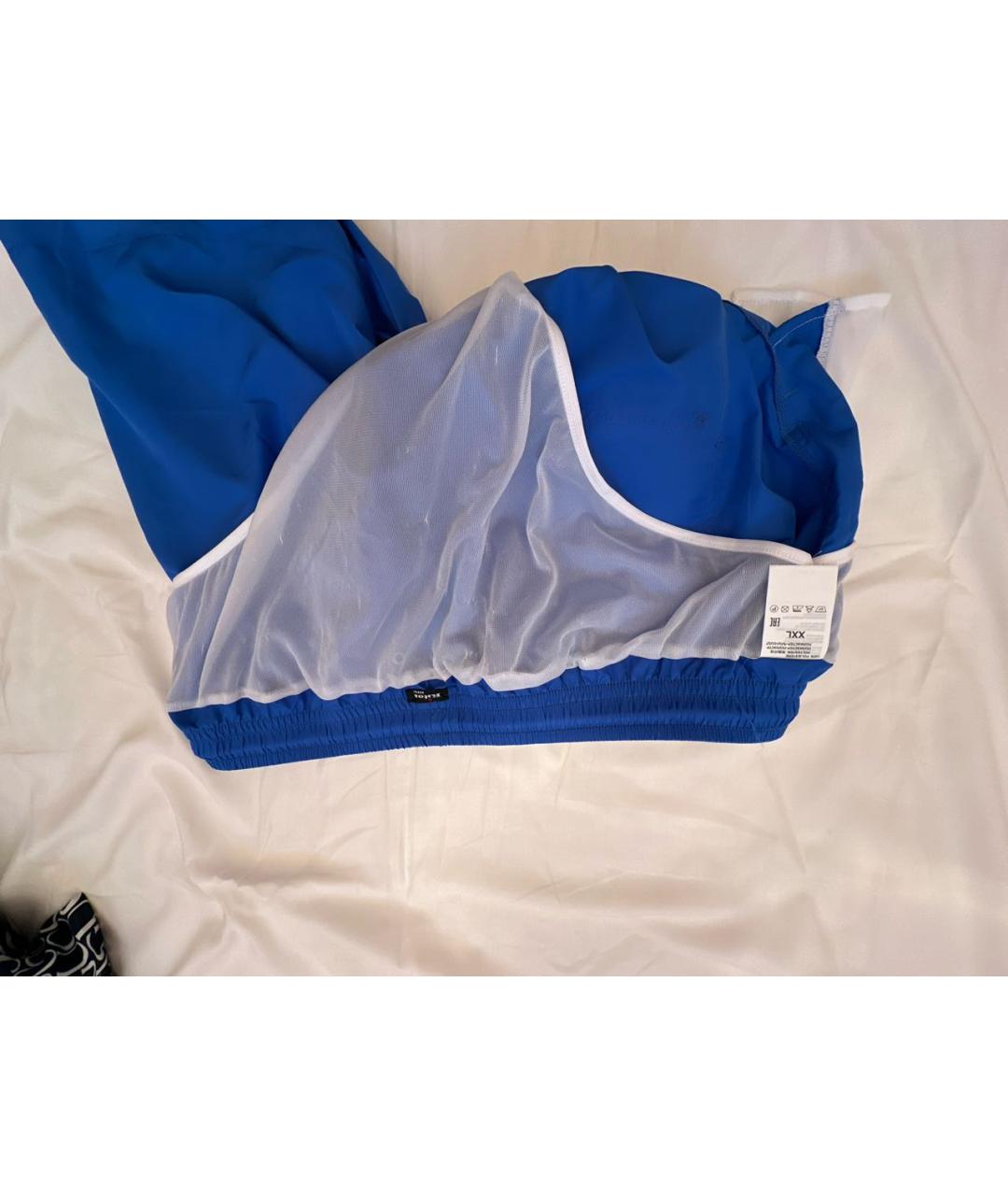 KITON Синие шорты, фото 5